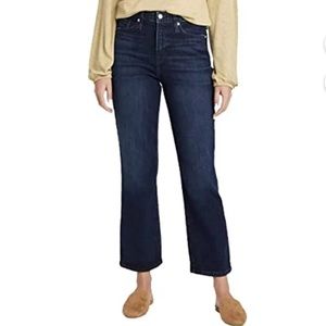 A New Day Bootcut High Rise Straight Hip and Thigh Dark Wash Jeans